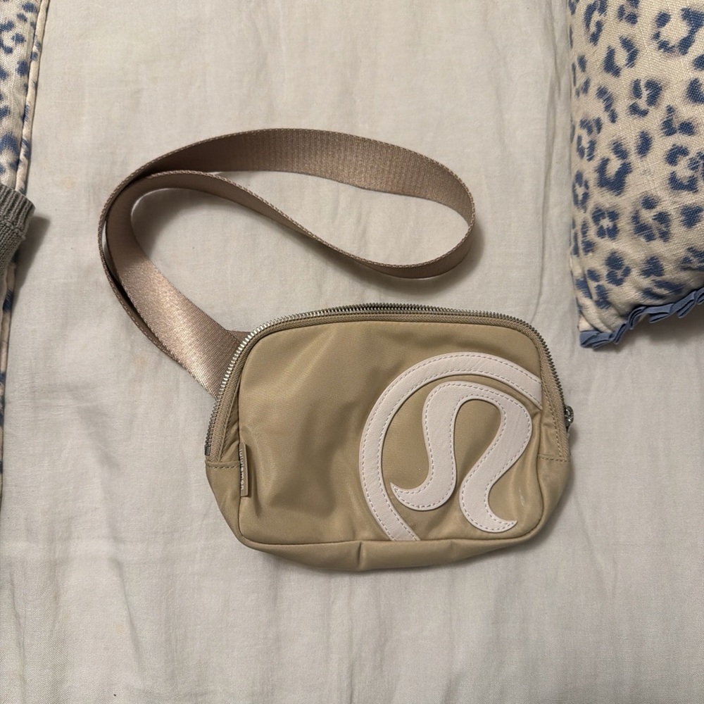 lululemon athletica Beige Crossbody Bag